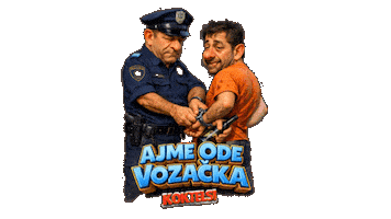 Handcuffs Policija Sticker by KOKTELSI