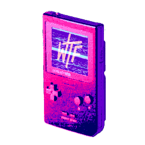 Game Boy Sticker by WTF - Make Love And Aid