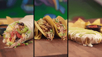 Food Tacos GIF by Tijuana Flats