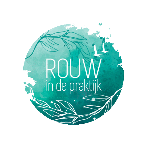 Rouw in de praktijk Sticker