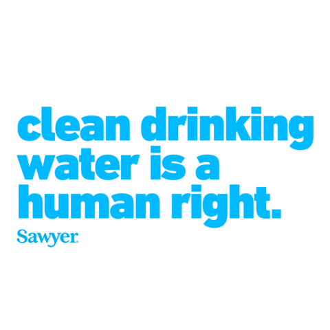 Cleanwaterforall Sticker by Sawyer Products