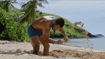 Sweat Digging GIF by Survivor CBS