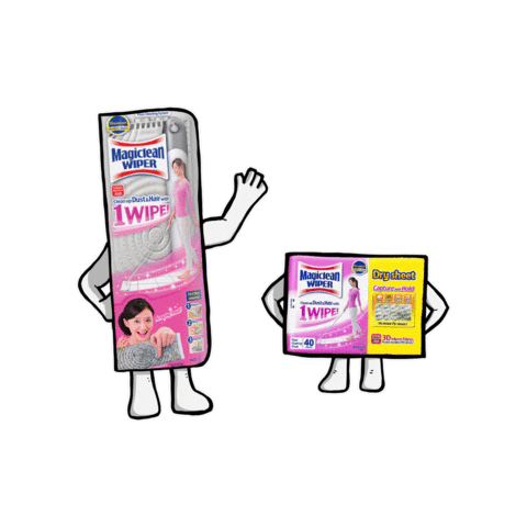 Magiclean Sticker