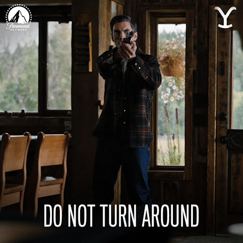 Do Not Turn Around Hands Up GIF by Yellowstone