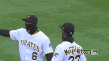 pirates outfielders GIF by MLB