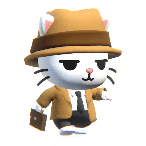 Cat Work GIF