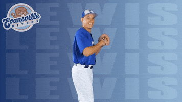 Happy Baseball GIF by Evansville Otters