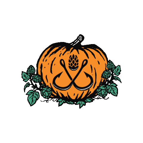 Halloween Beer Sticker by Slack Tide Brewery