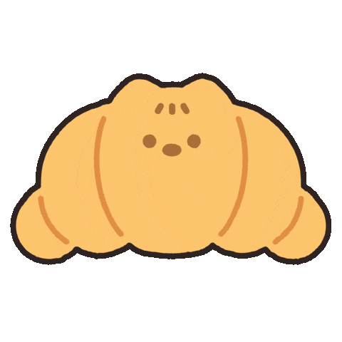 Bread Croissant Sticker