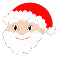 Santa Claus Christmas Sticker by patriciaoettel.illustration