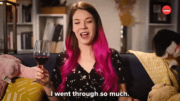 Back To School Wine Mom GIF by BuzzFeed