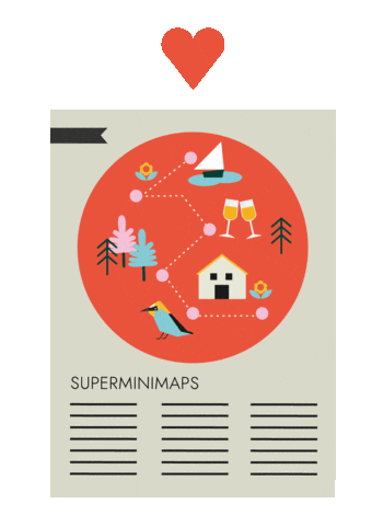 Map Sticker by superminimaps