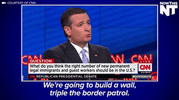 donald trump border GIF by NowThis 