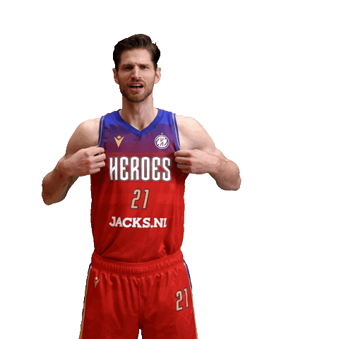 Basketball Celebration Sticker by Heroes Den Bosch