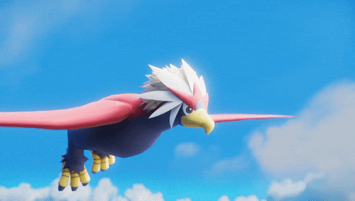 flying pokemon sprite gif