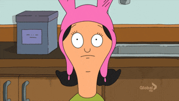louise belcher eye twitch GIF