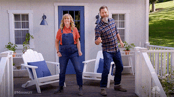 happy parks and rec GIF by Making It