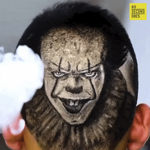Pennywise The Clown Art GIF by 60 Second Docs