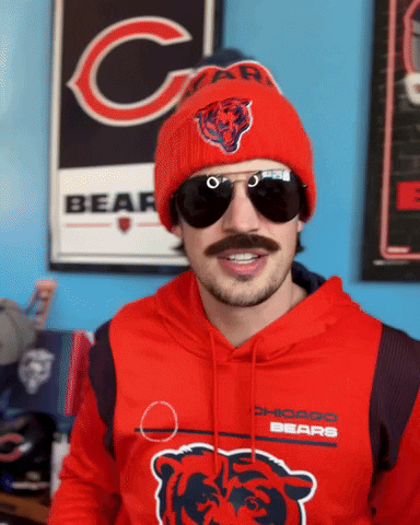 Chicago Bears Sunglasses GIF