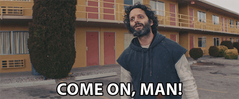 Jason Mantzoukas Come On Man GIF by LoveIndieFilms - Find & Share ...