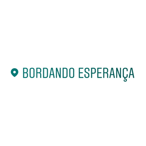 Projeto Bordando Esperança Sticker