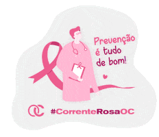 Outubrorosa Sticker by Grupo Oncoclínicas