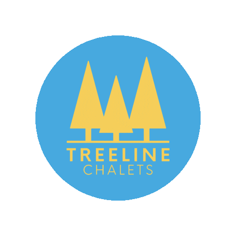 Treeline Chalets Sticker