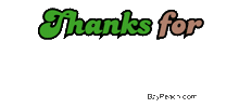 Thanks Sharing Sticker by BzyPeach