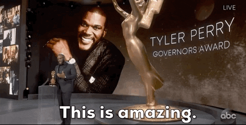 Tyler Perry Wow GIF by Emmys - Find & Share on GIPHY