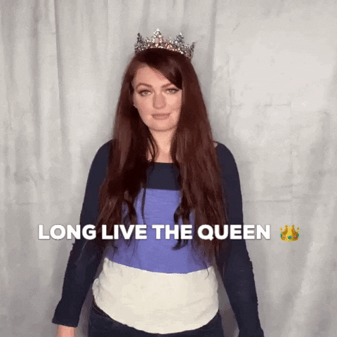 The Queen GIF by Ryn Dean