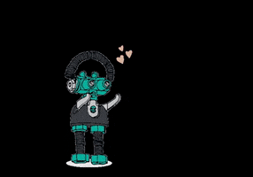 Robot Love GIF by TheOffbits