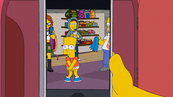 Embarrassed The Simpsons GIF by AniDom