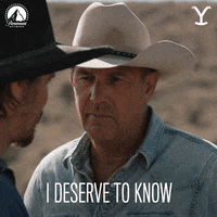 Deserve Paramount Network GIF by Yellowstone