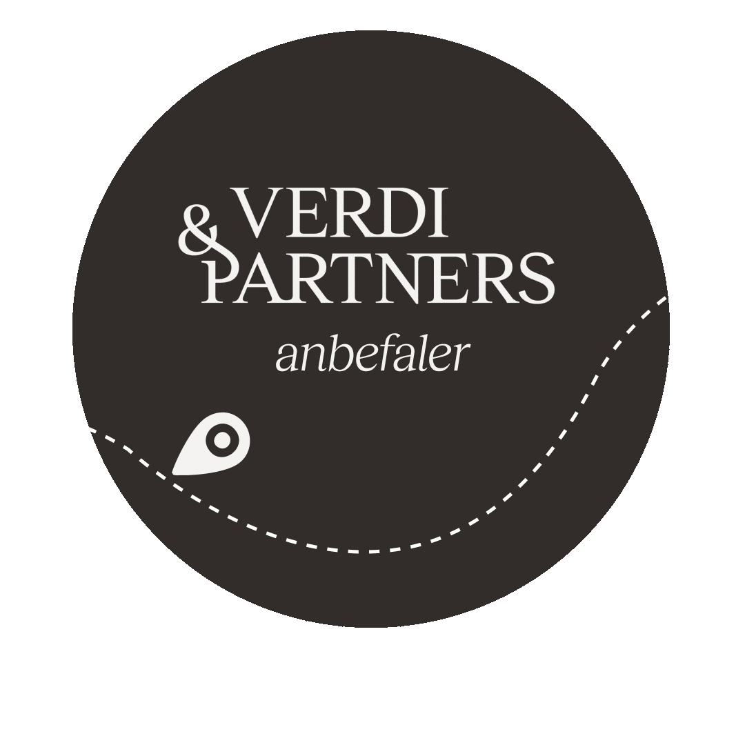 Verdipartnersanbefaler Sticker by &Partners