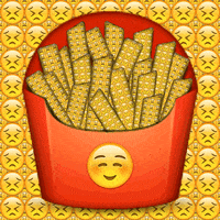 Emoji Chips GIF by Tara