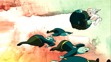 levpo fight animation angel guard GIF