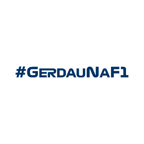 Gerdau Na F1 Sticker by Gerdau
