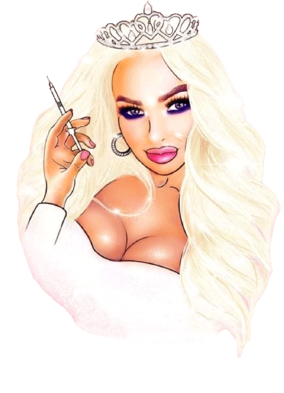 Queen Sticker by Queendom Aesthetics