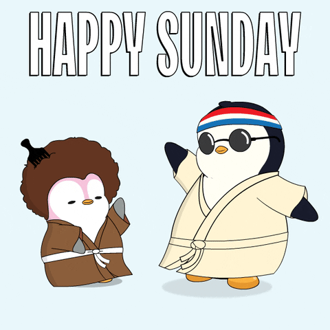 Happy Sunday Day GIF by Pudgy Penguins