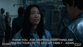 Tv Show Thank You GIF by CW Kung Fu