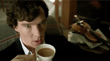 Sherlock Holmes Tea GIF