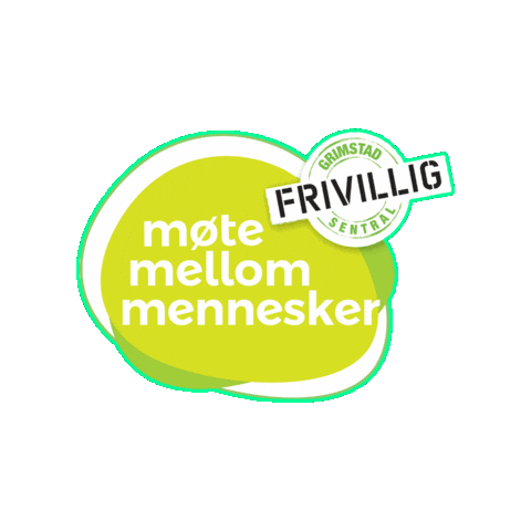Grimstad Frivilligsentralen Sticker