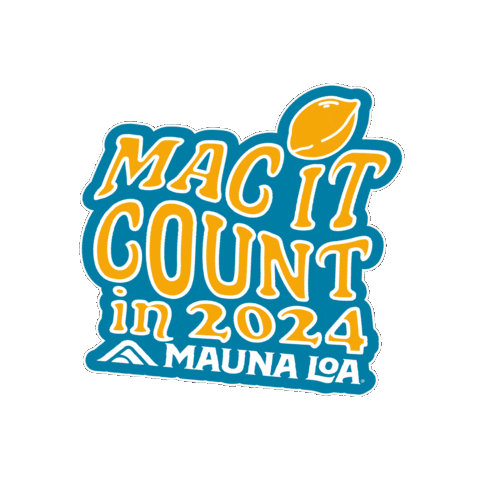 Mac Nut Sticker by Mauna Loa