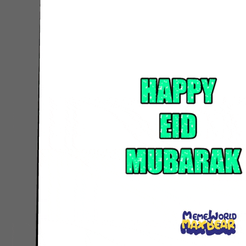 Eid GIF by Meme World of Max Bear