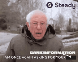 Stealing Bernie Sanders GIF by dreckige Pfoten