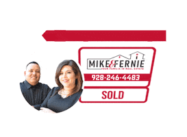 Mike and Fernie Real Estate Sticker
