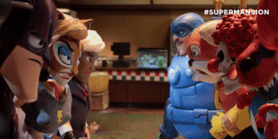 Face Off Lol GIF by SuperMansion