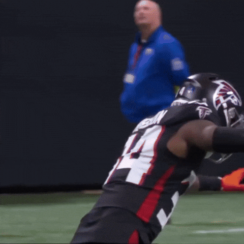 Nfl Tumbling GIF by Atlanta Falcons