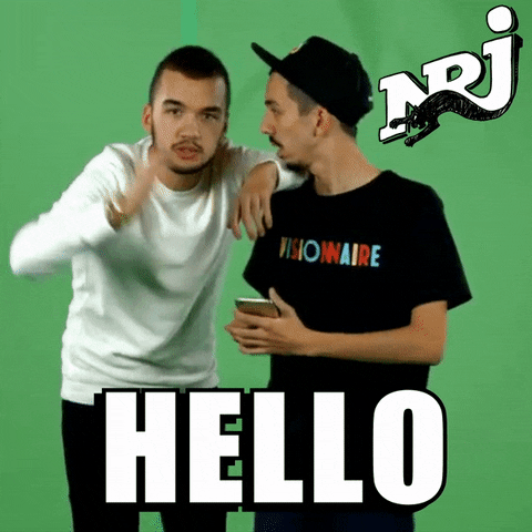 france hello GIF by NRJ Hit Music Only