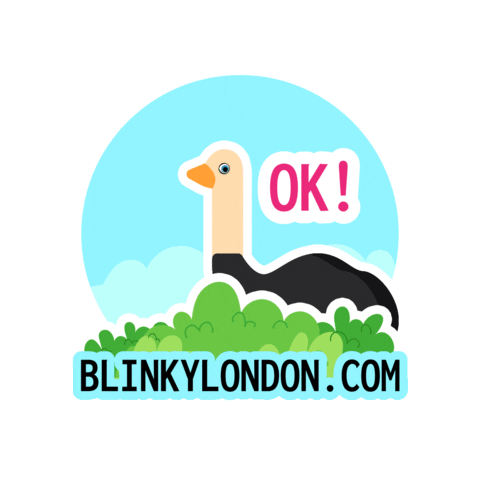 T-Shirt Ok Sticker by Blinky London